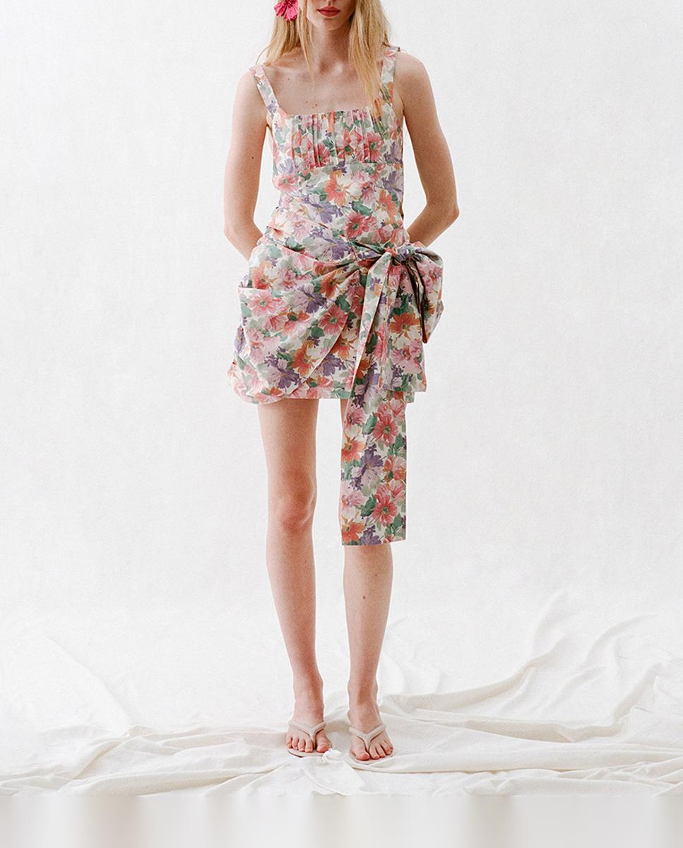 Imagen 0 de Vestido mini margaritas