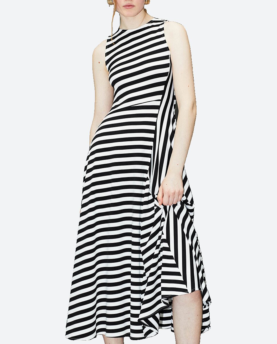 Imagen 0 de Vestido raya
