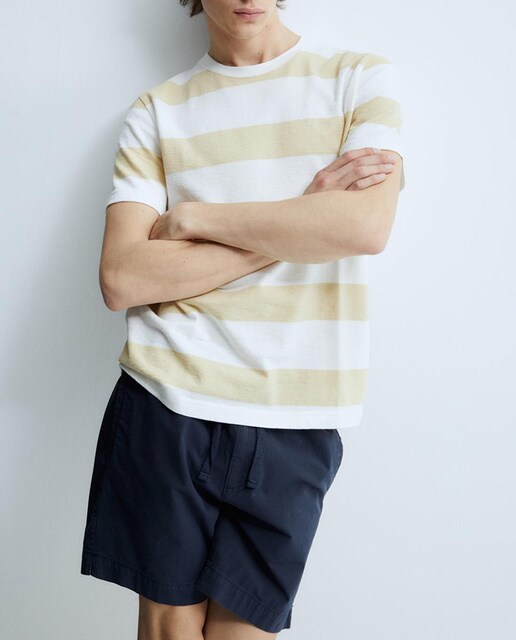 Imagen 0 de Camiseta estructura rayas