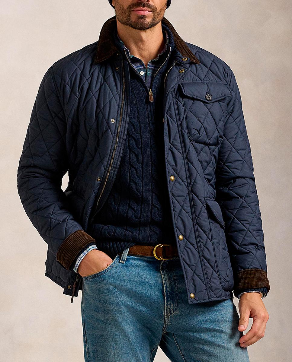 Imagen 0 de Chaqueta de hombre de tafetán repelente al agua tallas grandes