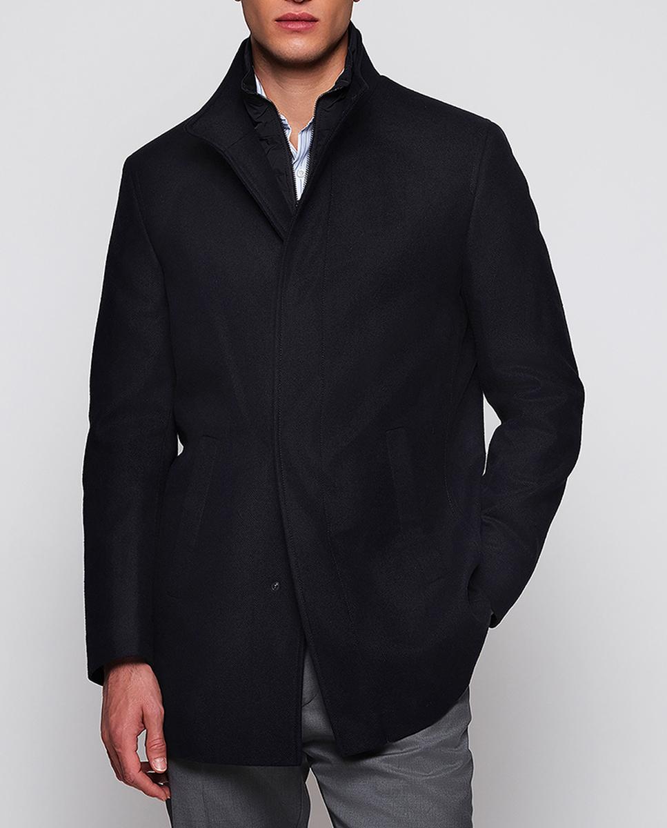 Imagen 0 de Chaquetón hombre regular fit paño con pecherín espiga Tallas Grandes