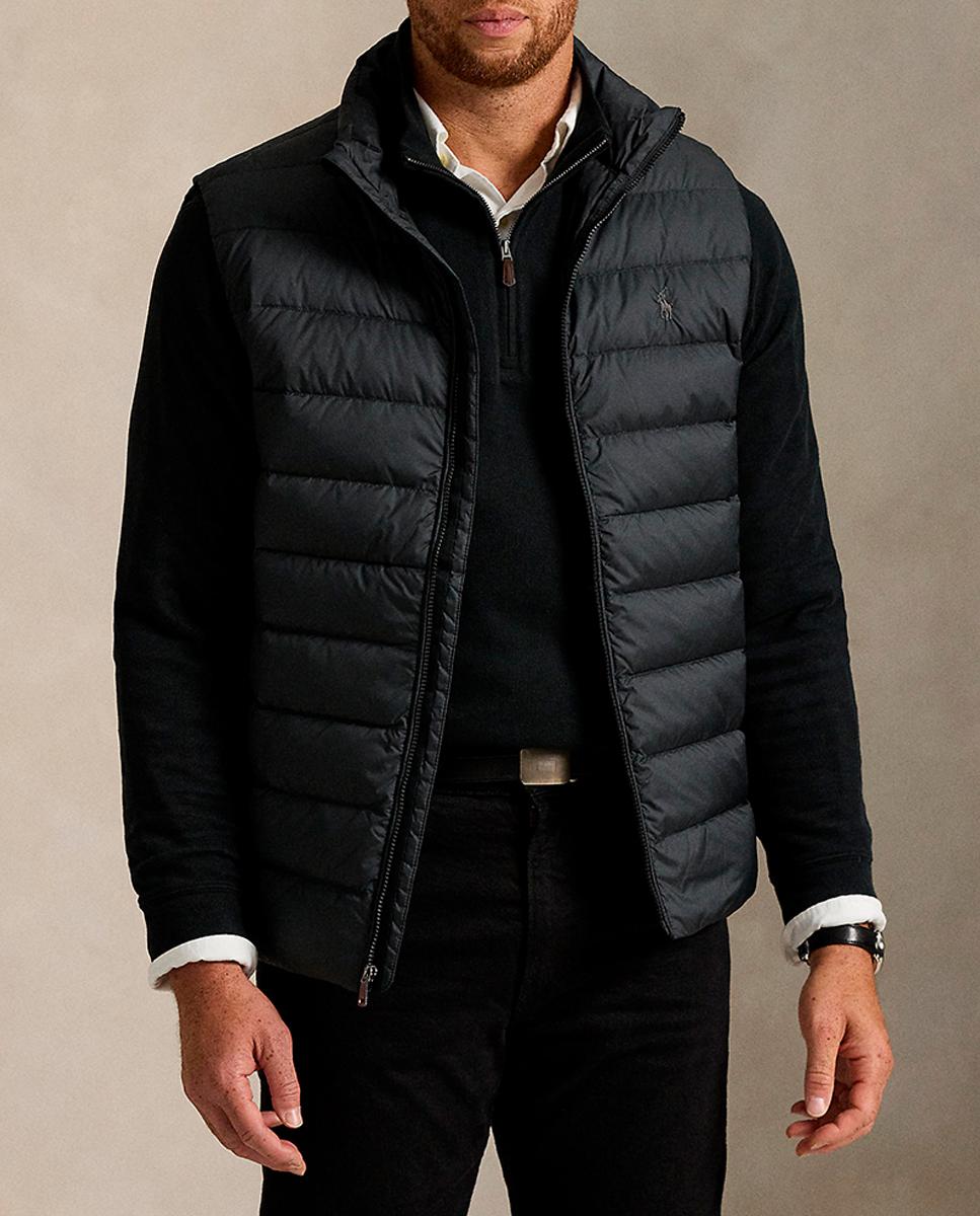 Imagen 0 de Chaleco de hombre acolchado con logotipo tallas grandes