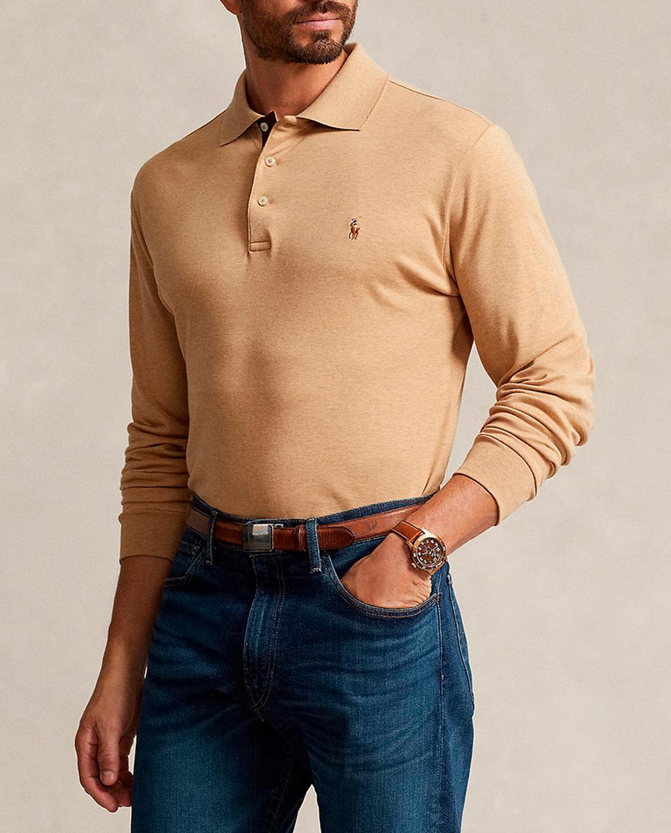 Imagen 0 de Polo de hombre de algodón pima Classic fit tallas grandes