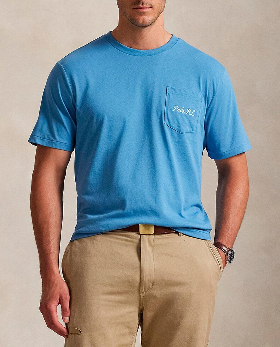 Imagen 0 de Camiseta de hombre de punto jersey con bolsillo y Polo Bear tallas grandes