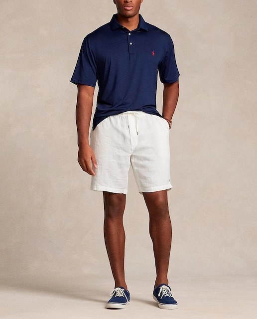 Imagen 0 de Pantalones cortos de hombre de lino Classic fit
