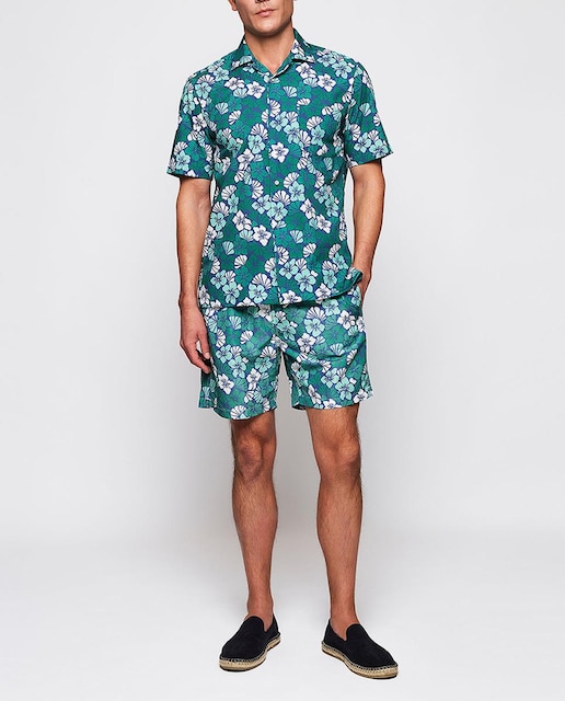 Imagen 0 de Bañador bermuda de hombre estampado floral tallas grandes