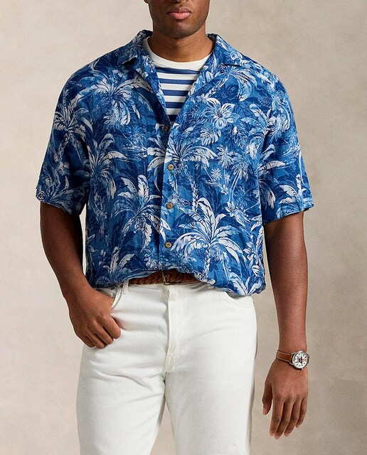 Imagen 0 de Camisa de manga corta de hombre Classic fit tallas grandes