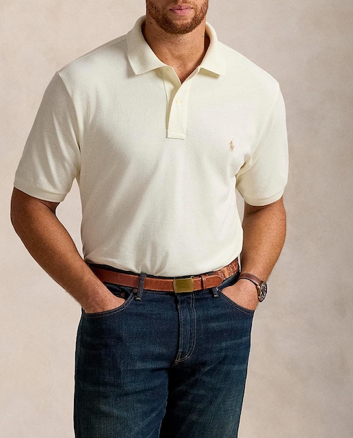 Imagen 0 de Polo de hombre piqué de algodón Regular fit tallas grandes