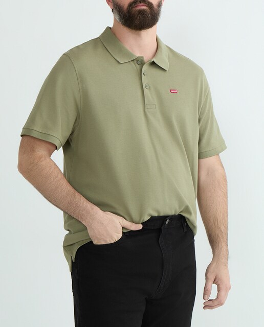 Imagen 0 de Polo de hombre de manga corta slim tallas grandes