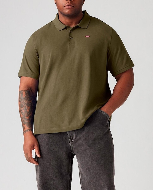 Imagen 0 de Polo de hombre tallas grandes de manga corta