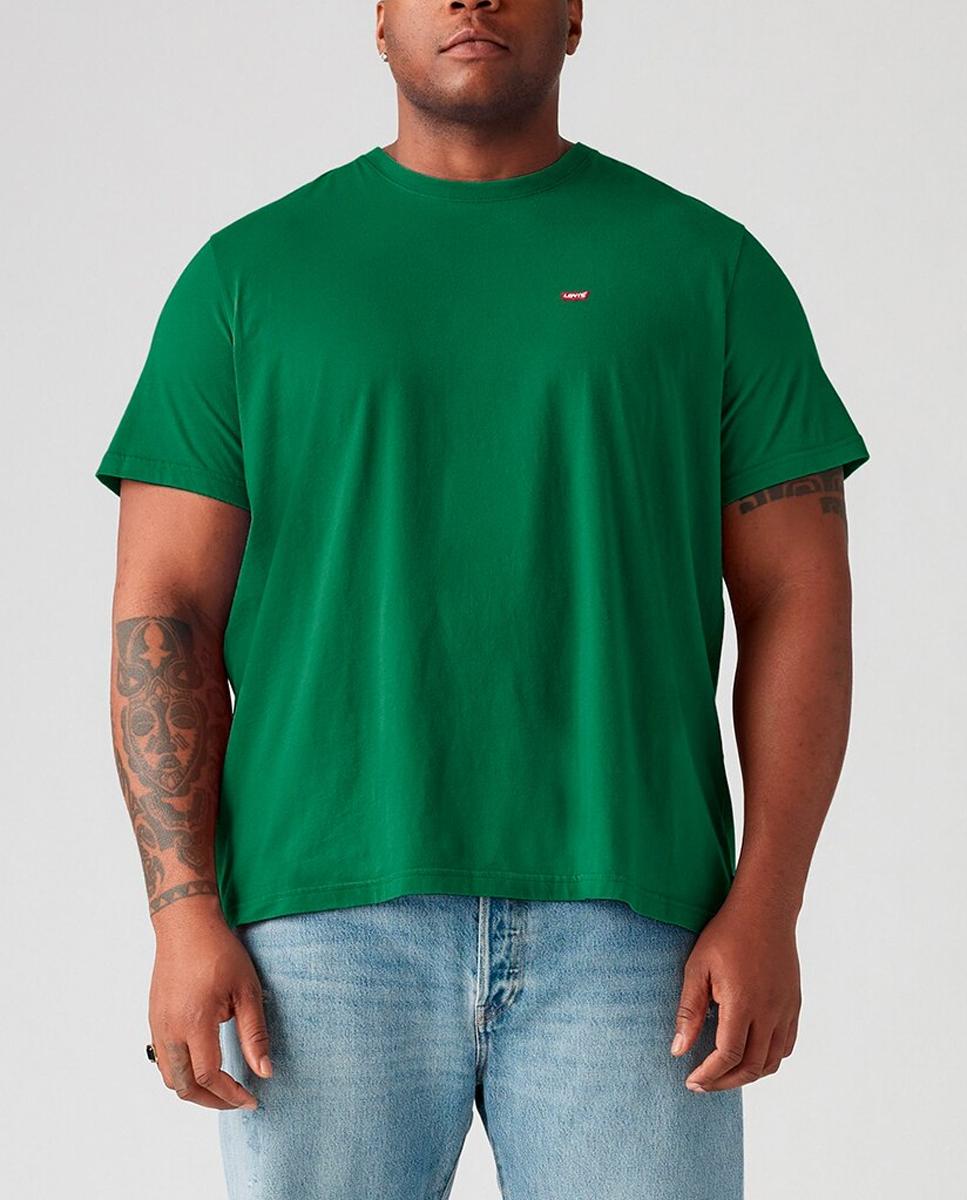 Imagen 0 de Camiseta de hombre tallas grandes de manga corta con cuello redondo