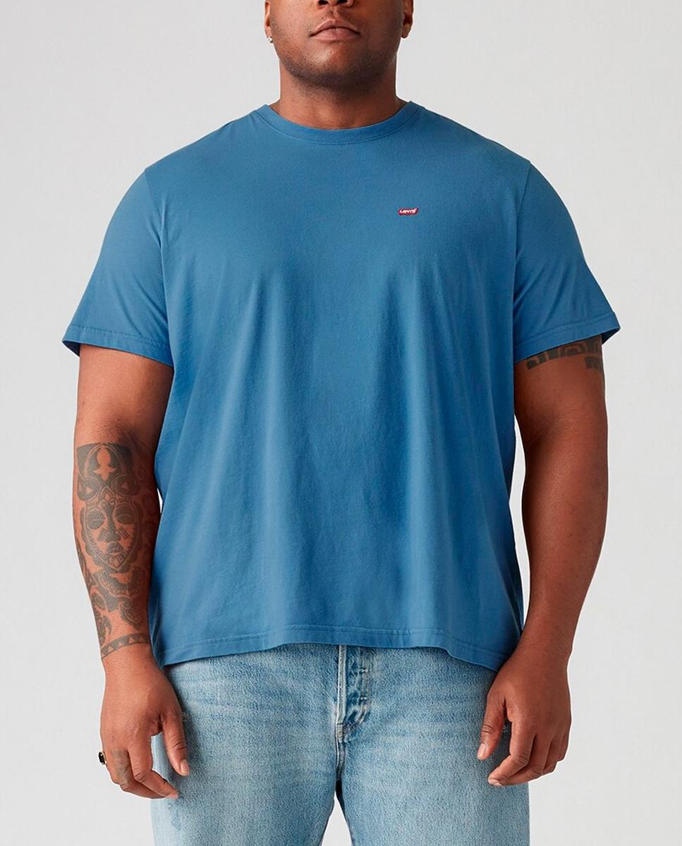 Imagen 0 de Camiseta de hombre tallas grandes de manga corta con cuello redondo