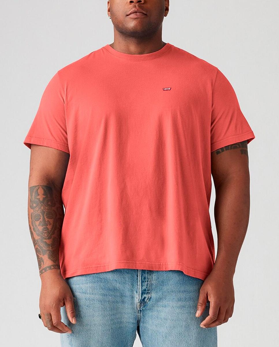 Imagen 0 de Camiseta de hombre tallas grandes de manga corta con cuello redondo