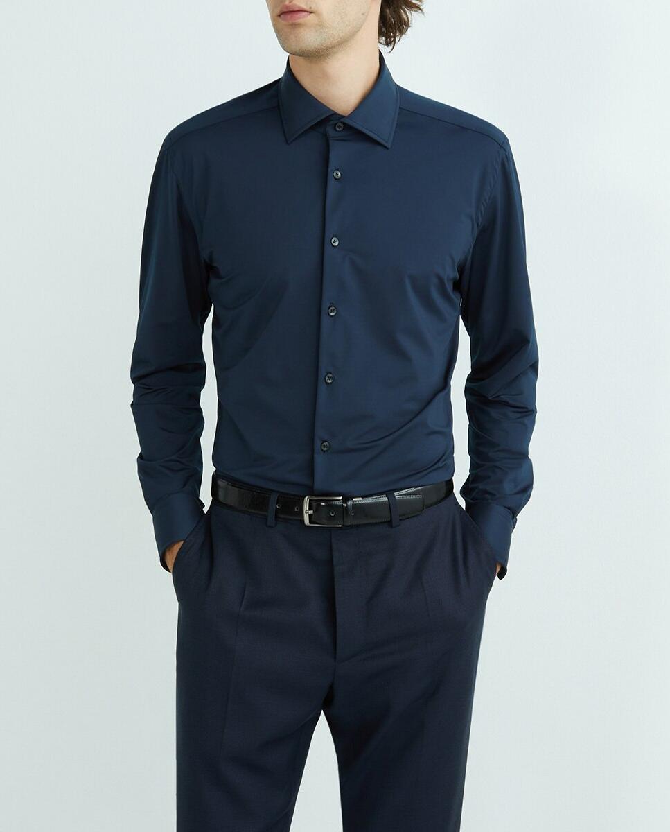 Imagen 0 de Camisa de hombre italiana corte regular sport