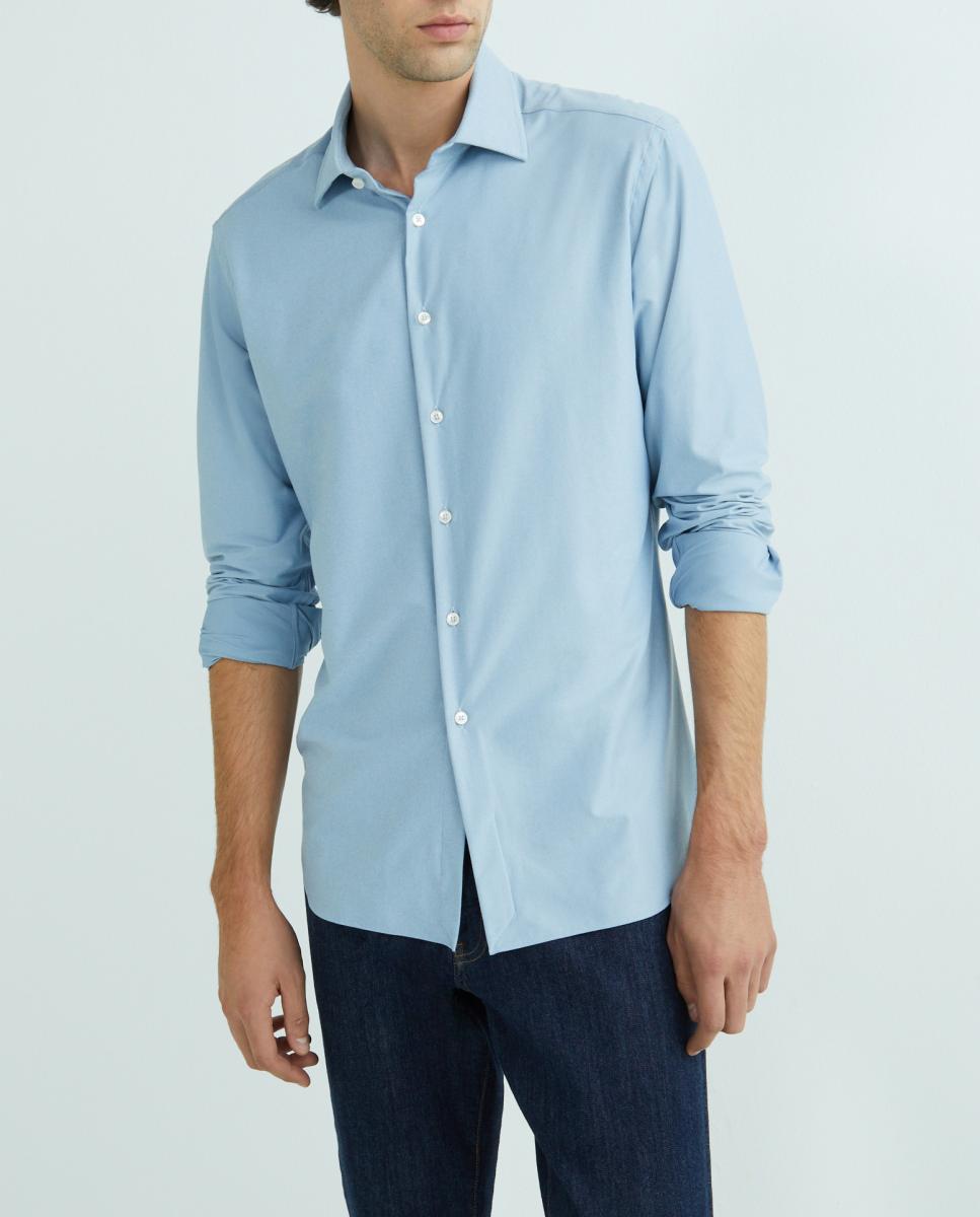 Imagen 0 de Camisa de hombre italiana corte regular sport