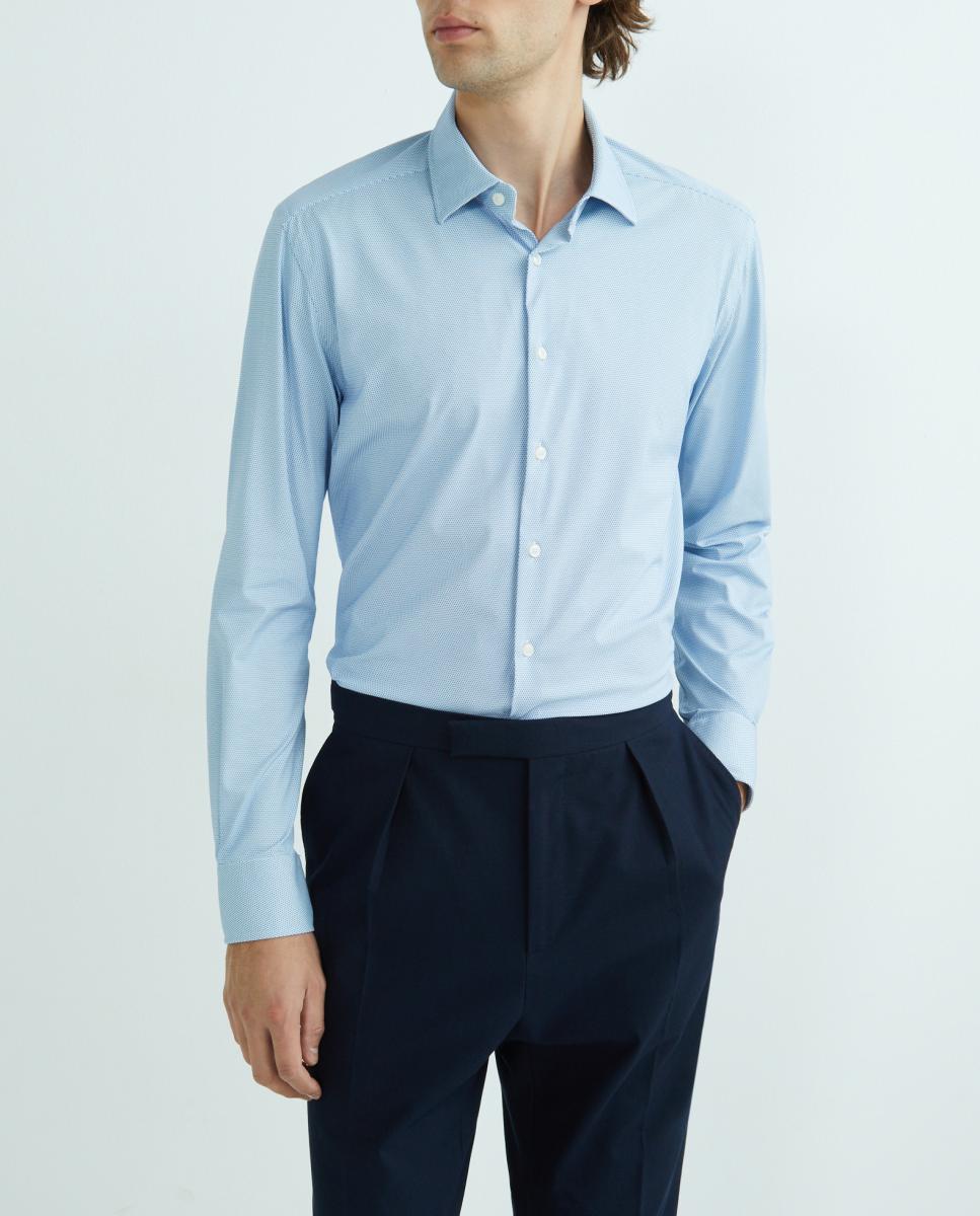 Imagen 0 de Camisa de hombre italiana corte regular sport