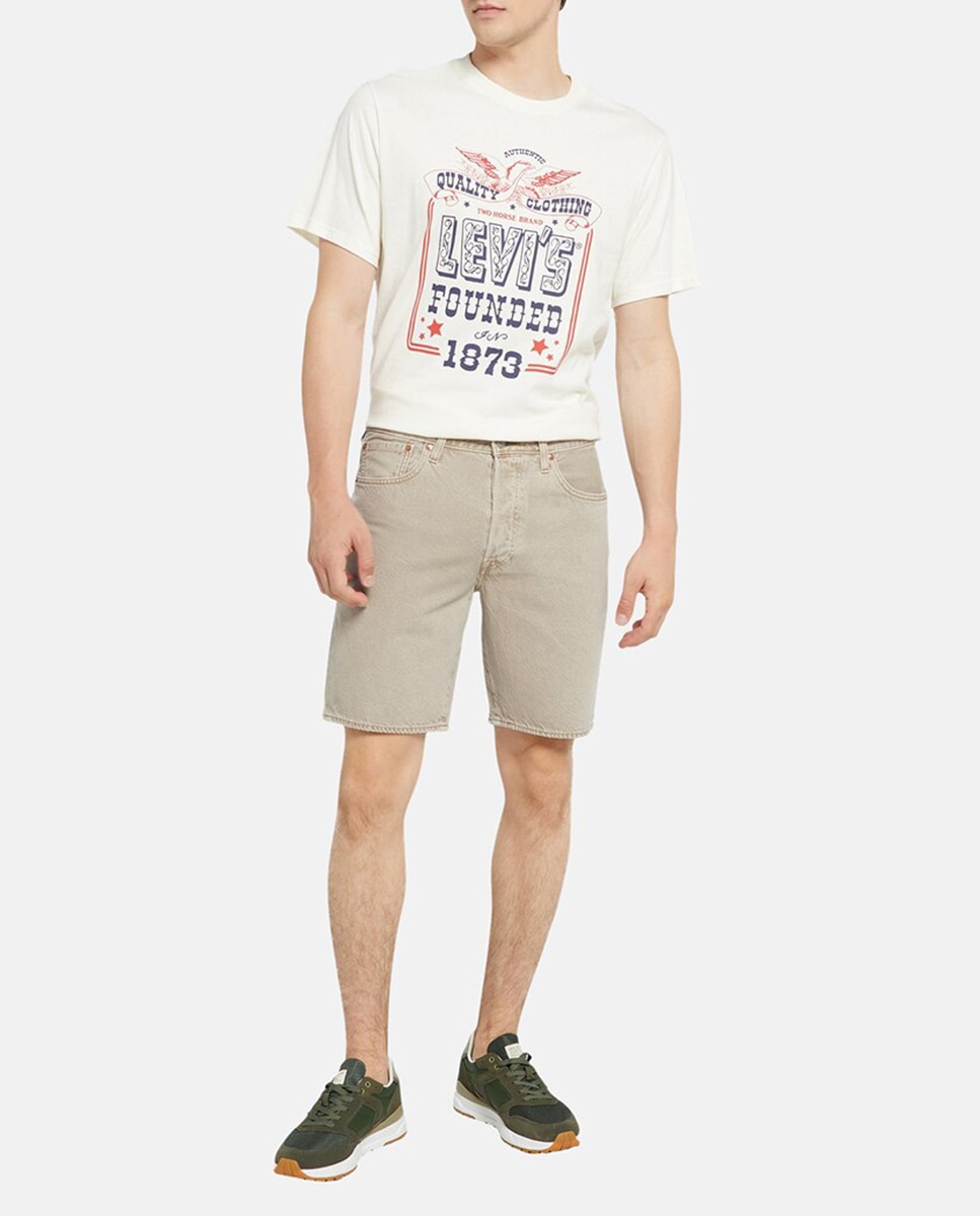 Imagen 0 de Bermuda vaquera de hombre 501® Original de algodón