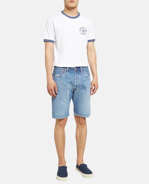 Imagen 0 de Bermuda vaquera de hombre 501® Original de algodón