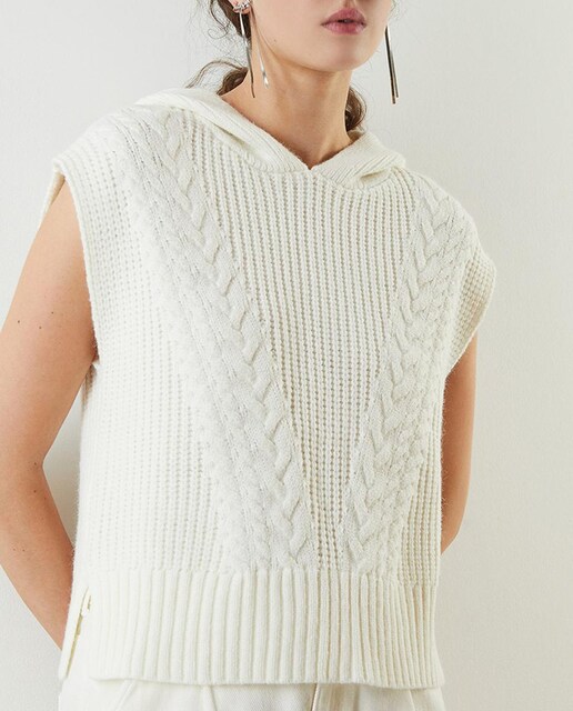 Imagen 0 de Chaleco capucha ochos