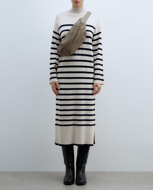 Imagen 0 de Vestido largo rayas