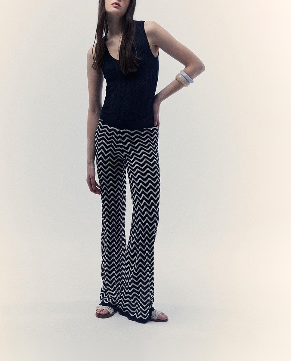 Imagen 0 de Pantalón zigzag conjunto