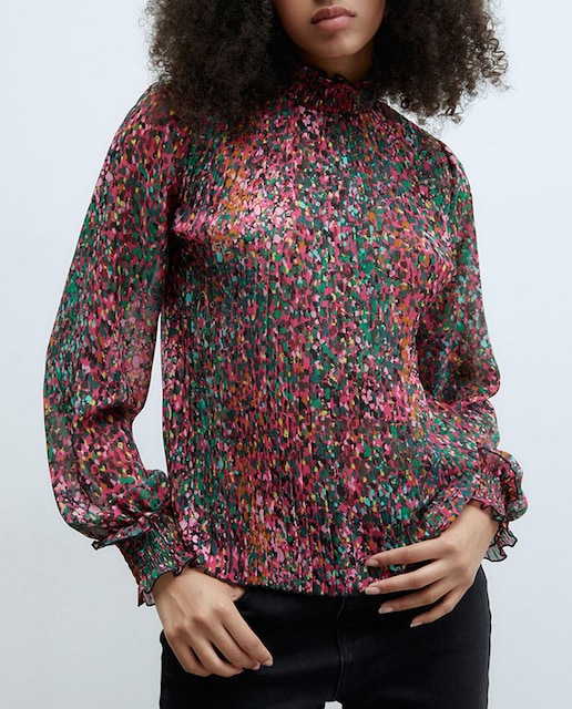 Imagen 0 de Blusa plisada