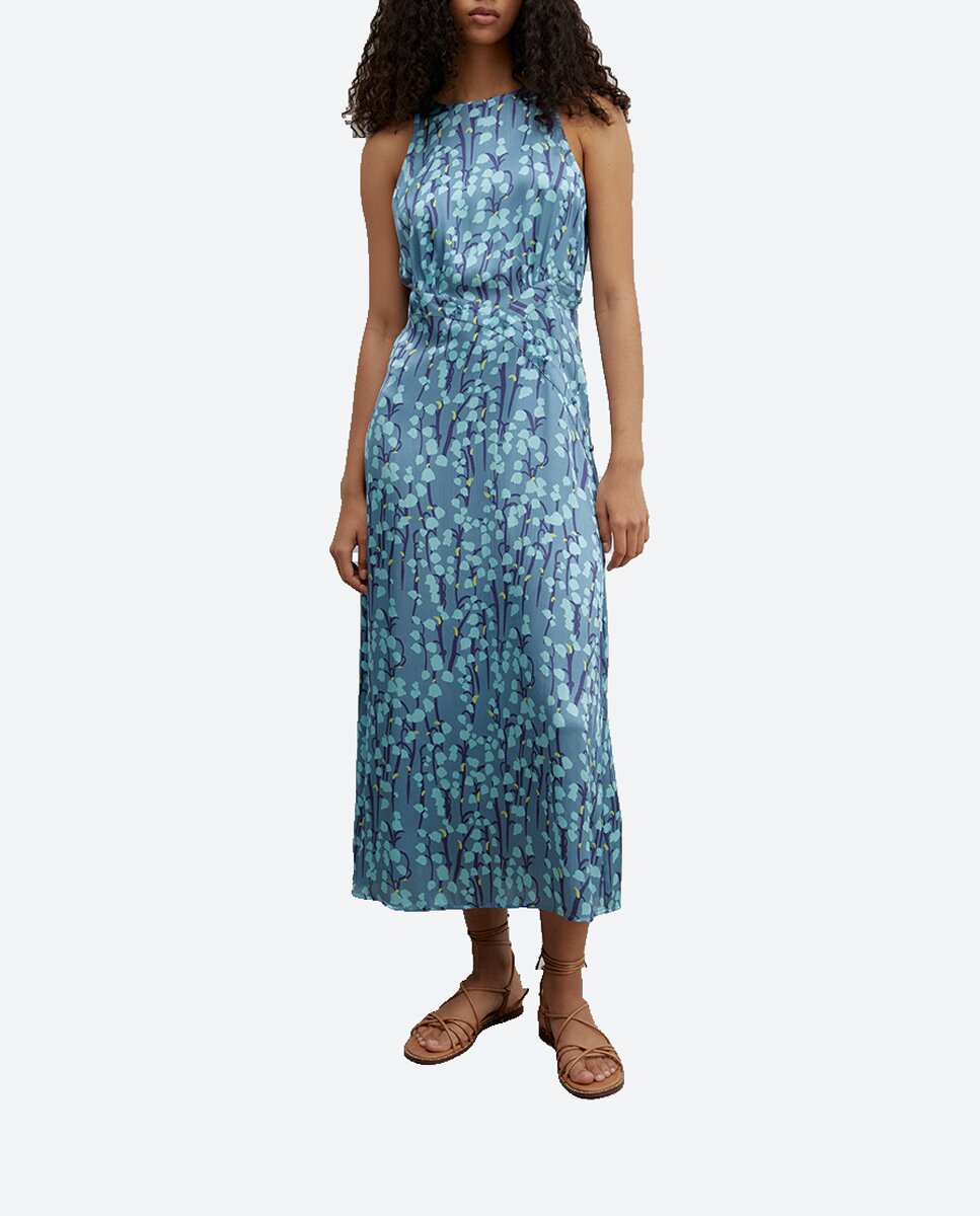 Imagen 0 de Vestido halter botones