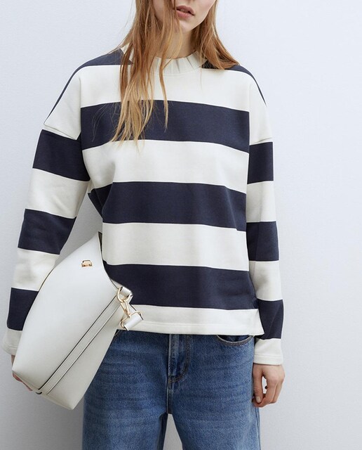 Imagen 0 de Sudadera ribeteada con detalles