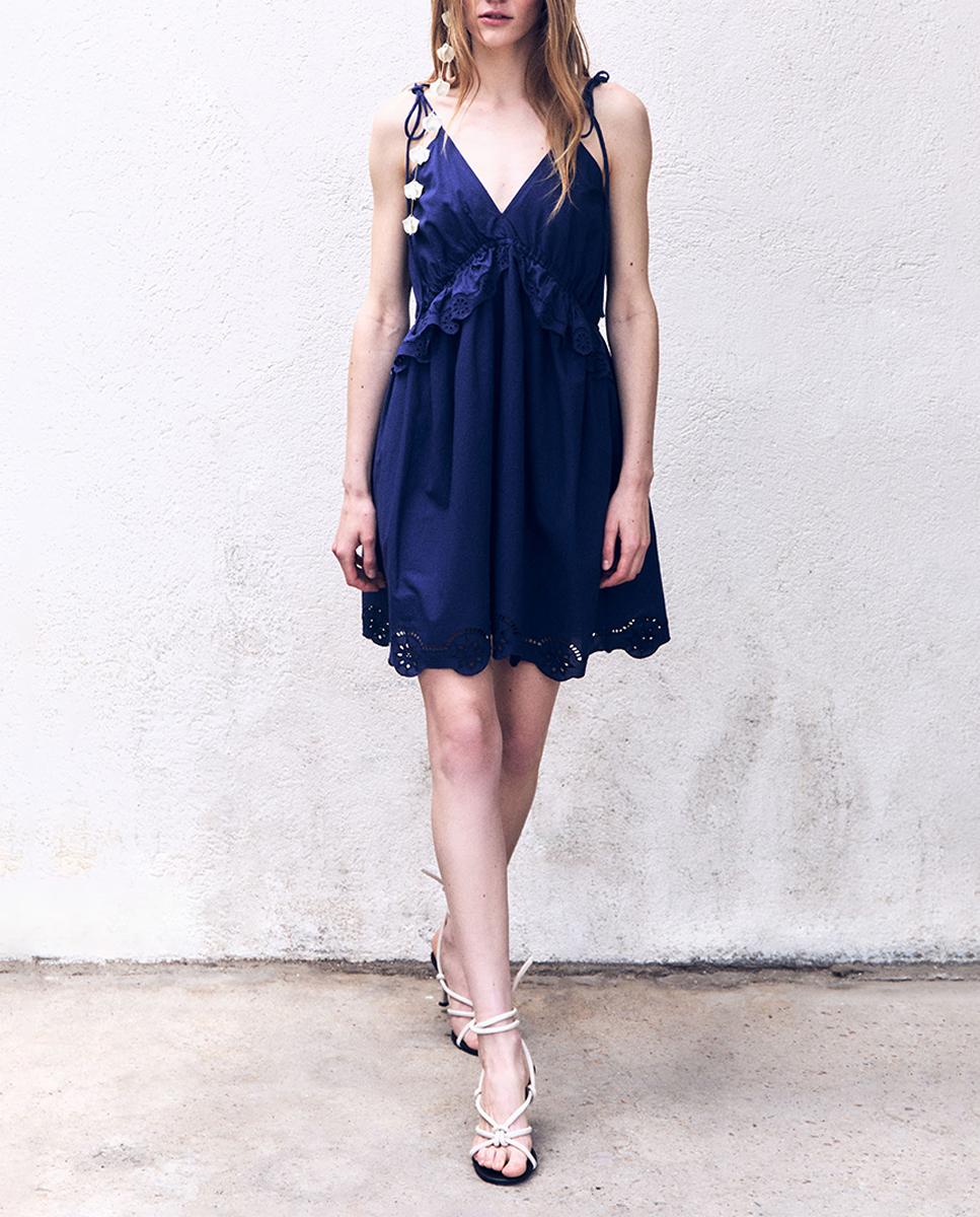 Imagen 0 de Vestido corto lace