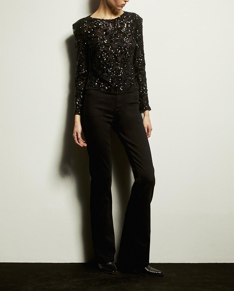 Imagen 0 de Camiseta lace lentejuela