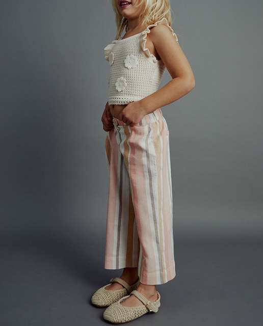 Imagen 0 de Top tricot flores