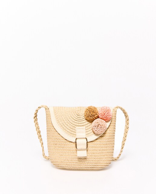 Imagen 0 de Bolso pescador pompones