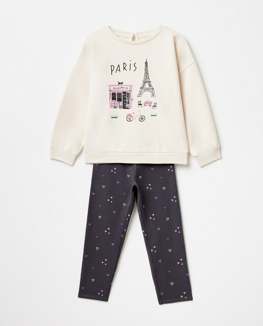 Imagen 0 de Conjunto felpa estampados