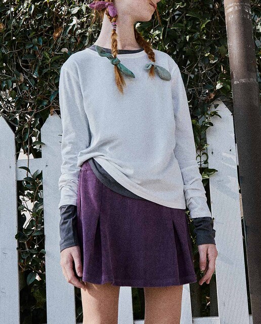 Imagen 0 de Falda short velour