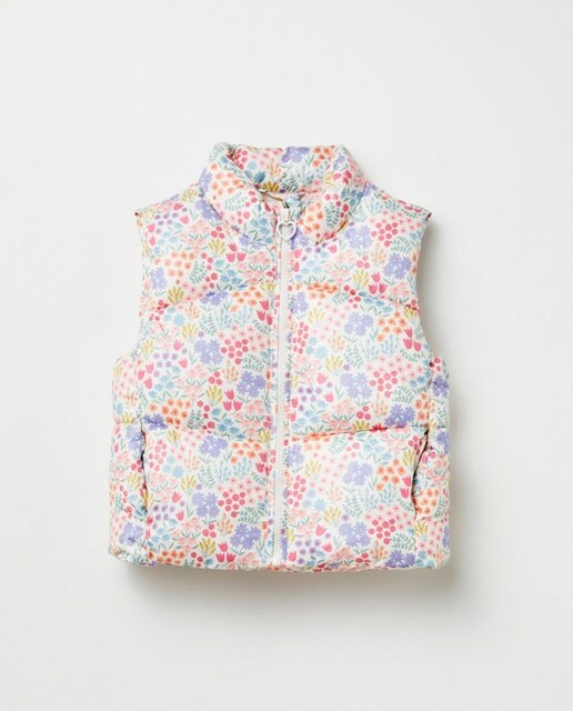 Imagen 0 de Chaleco multifloral de niña