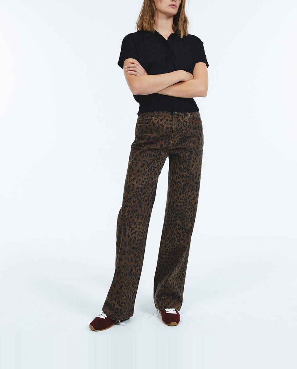 Imagen 0 de Jeans recto estampado