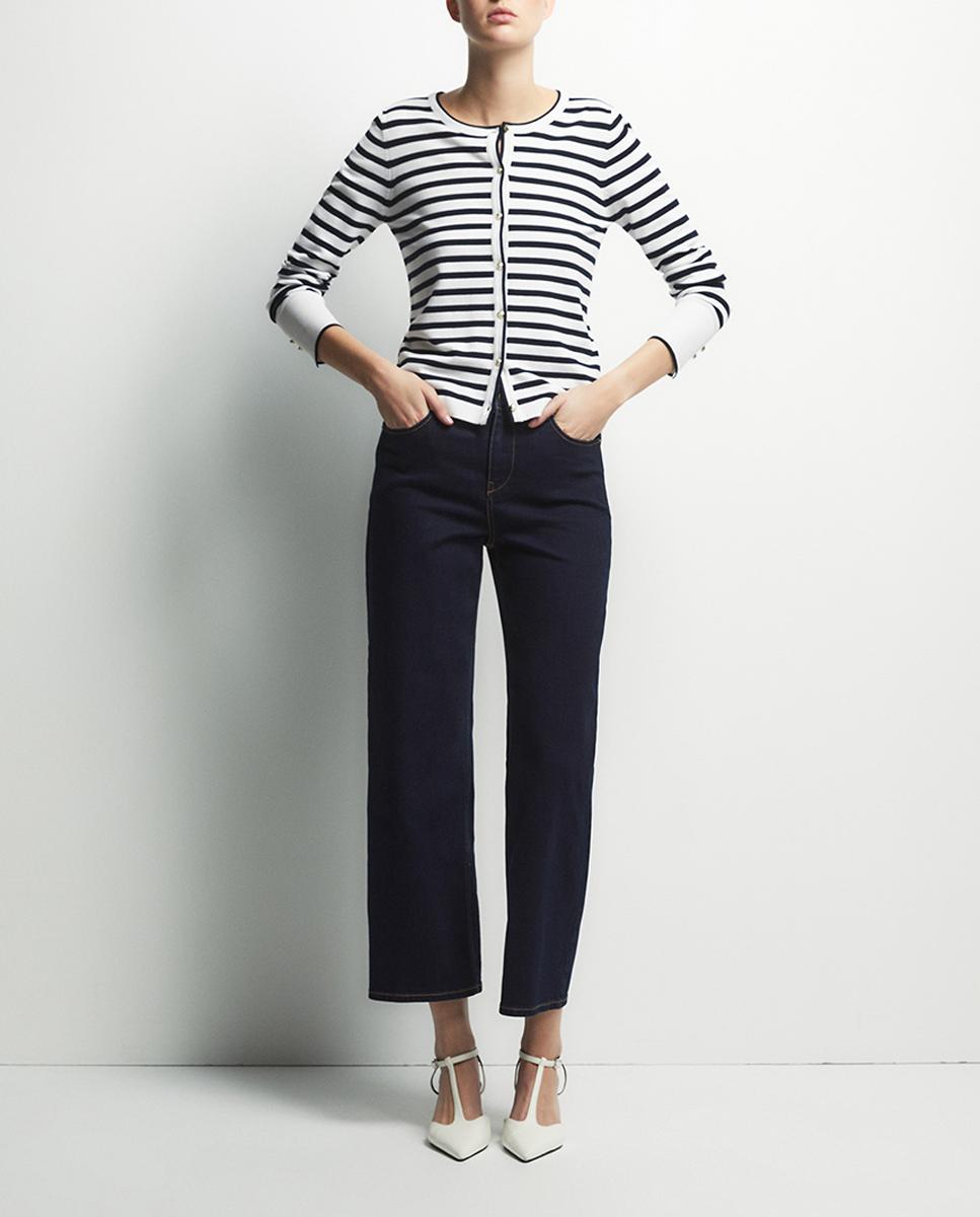 Imagen 0 de Jeans ancho tobillero
