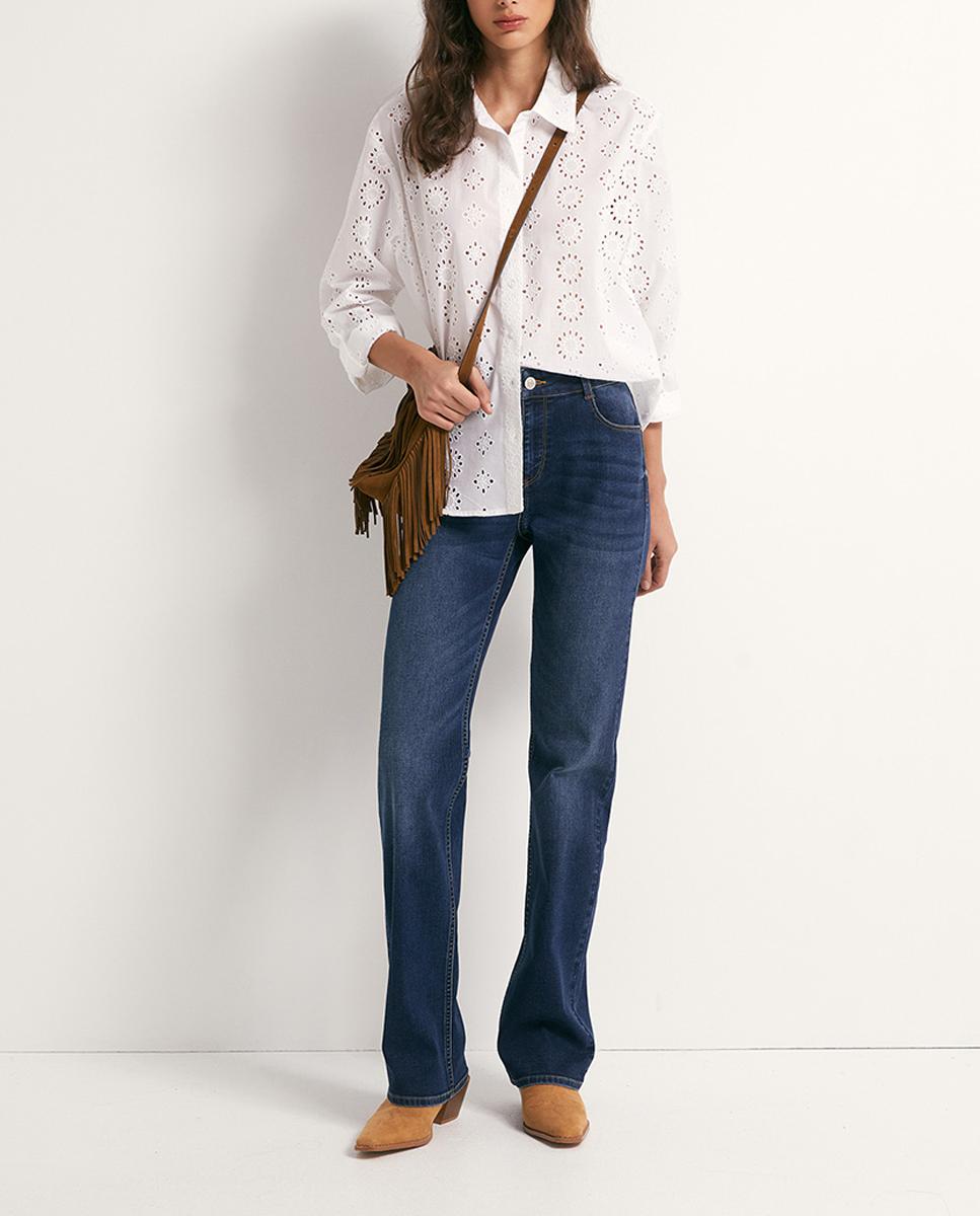 Imagen 0 de Jeans alto recto