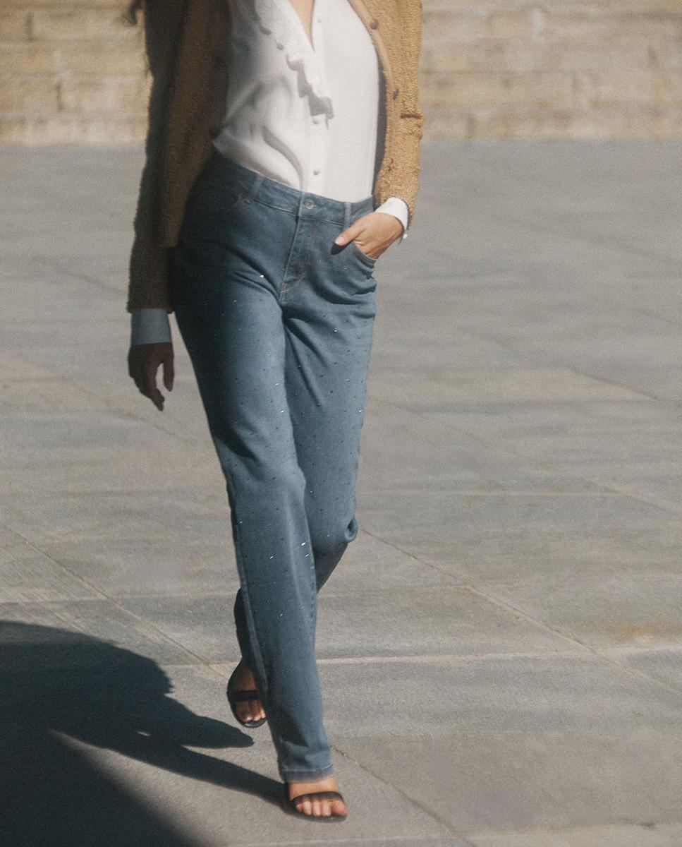 Imagen 0 de Jeans regular studs
