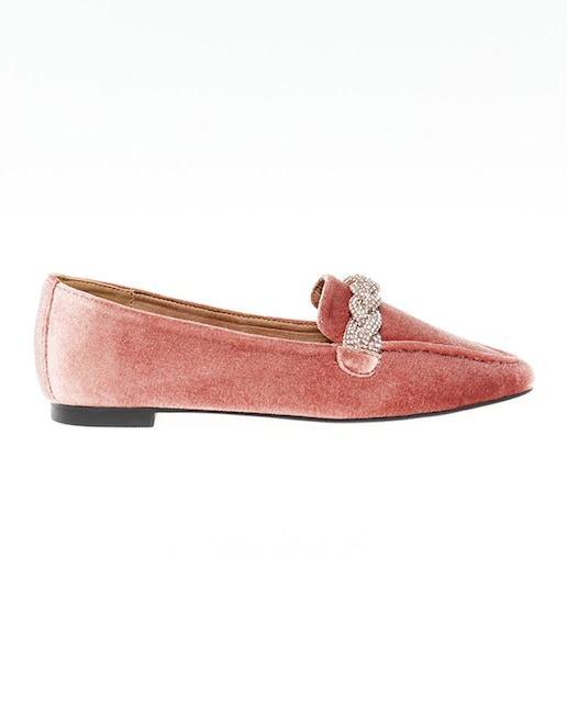 Imagen 0 de Slipper terciopelo strass