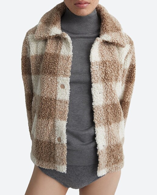 Imagen 0 de Chaqueta polar cuadros