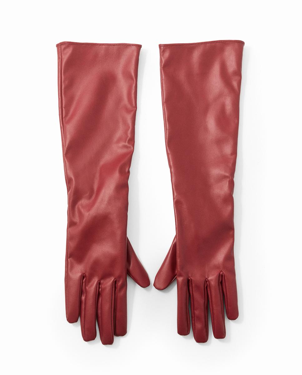 Imagen 0 de Guantes largos rojos