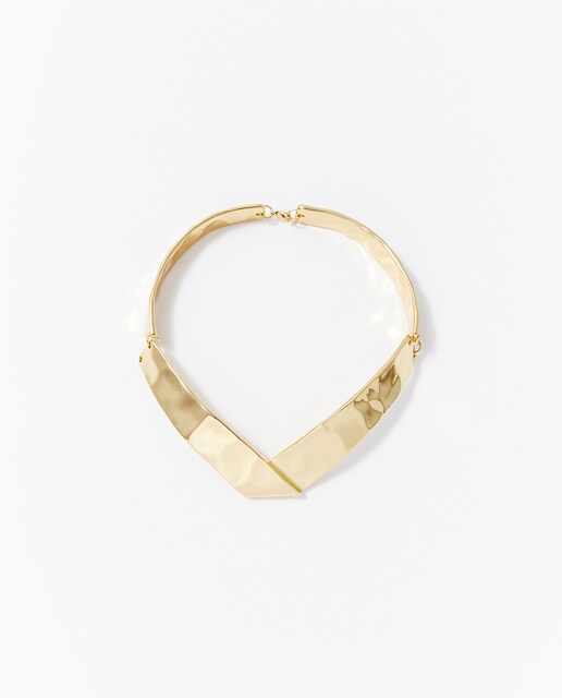 Imagen 0 de Choker origami bañado