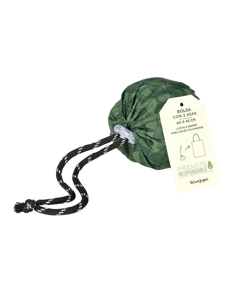 Saco de compras verde Rpet Ball Bag Verde-4