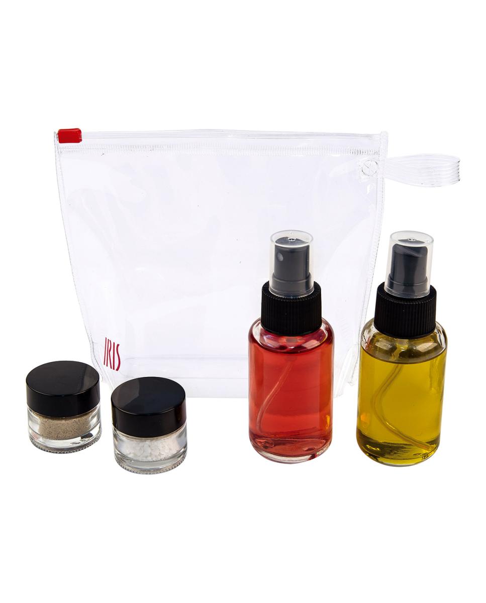 Conjunto para Condimentos e Temperos Transparente-2