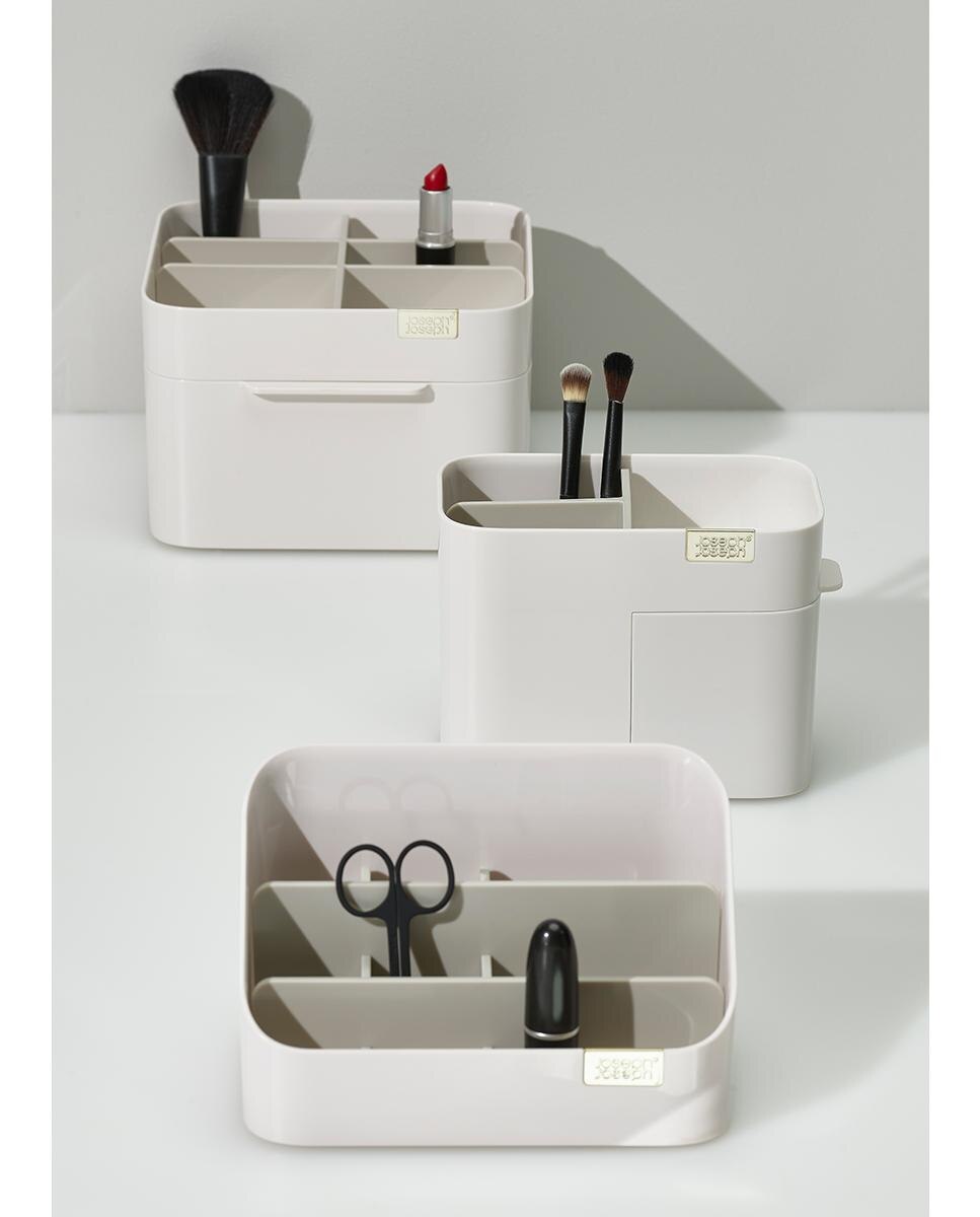 Organizador compacto de cosméticos Branco-10