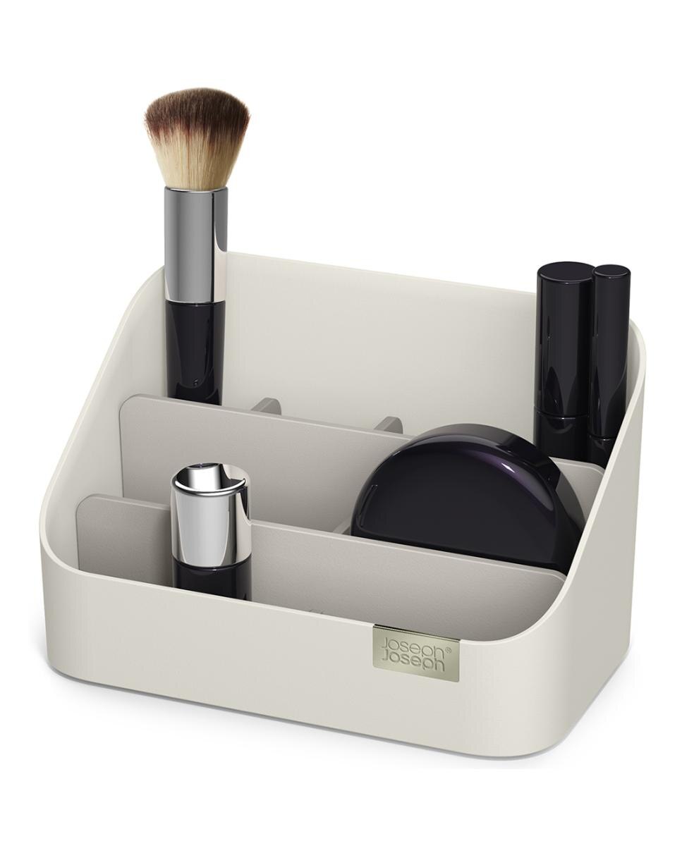 Organizador de cosméticos escalonado Branco-4