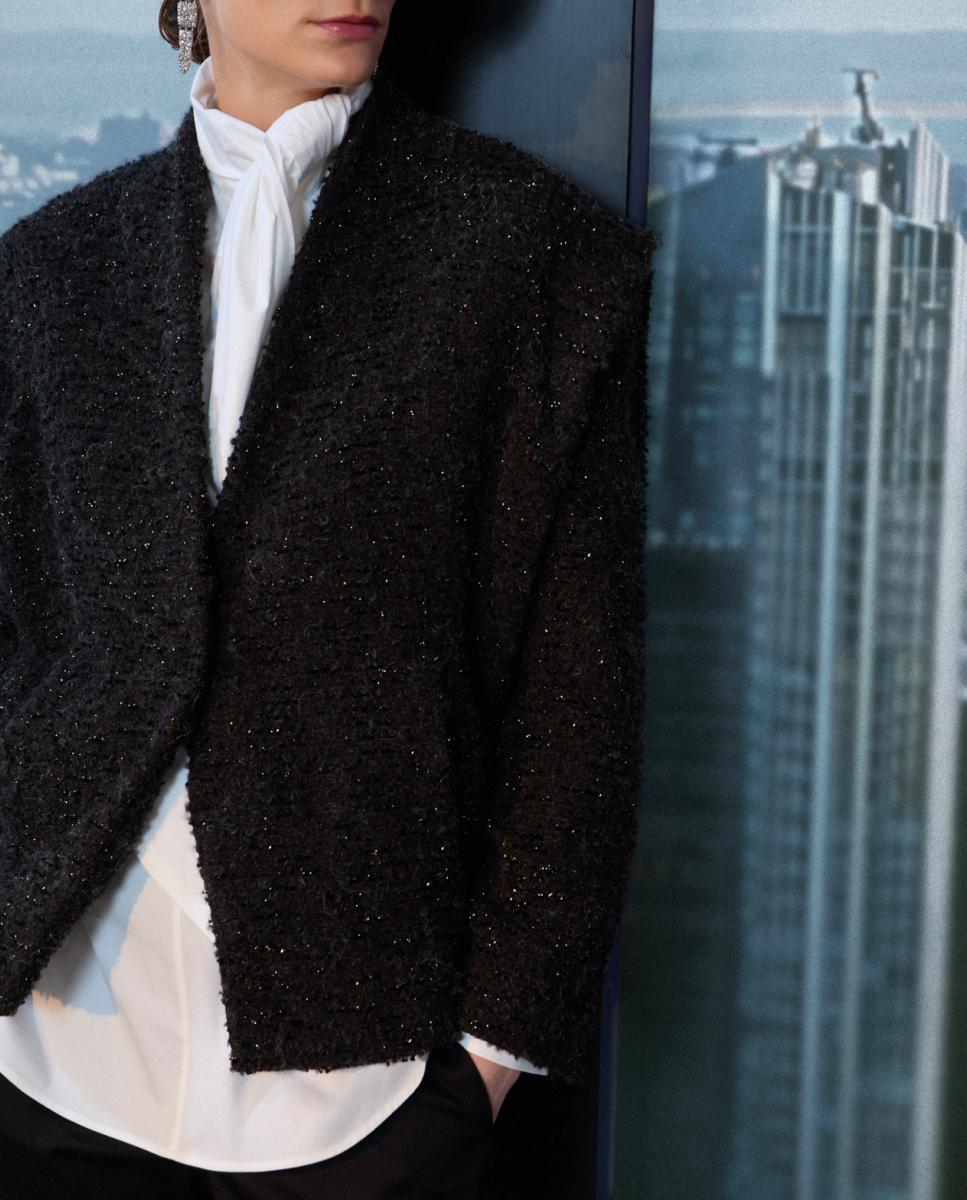 Imagen 0 de Chaqueta de mujer con lurex