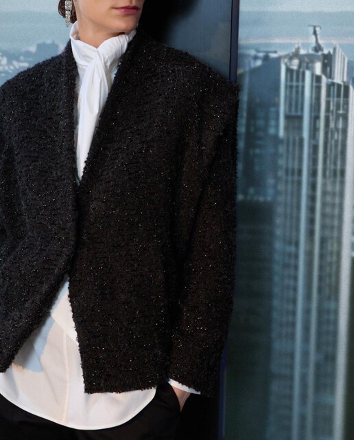 Imagen 0 de Chaqueta de mujer con lurex