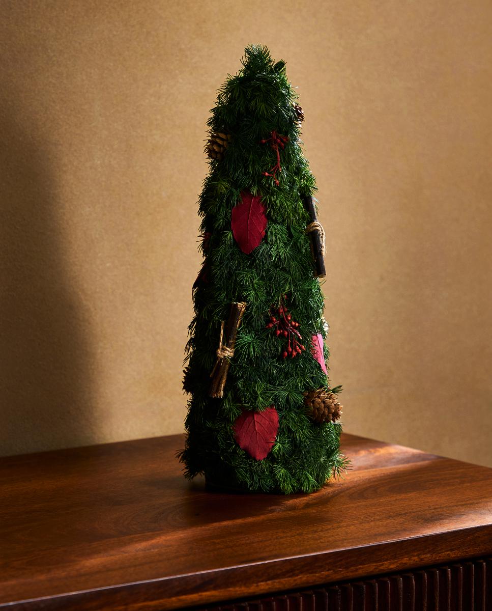 Imagen 0 de Árbol de mesa preservado Navidad